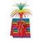 Party Central Club Pack of 12 Red and Blue Mexican Fiesta Chili Pepper Table Centerpiece Party Decors 15"